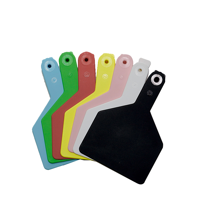 One-Piece Visual Cattle Tags Maxi White Tip