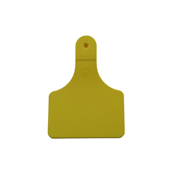 One-Piece Visual Cattle Tags Large Black Tip