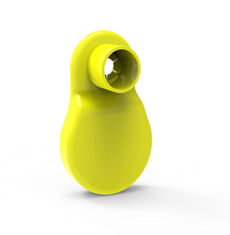 Smart ear tag(S307-P-B) Temperature Monitoring，Step Counting